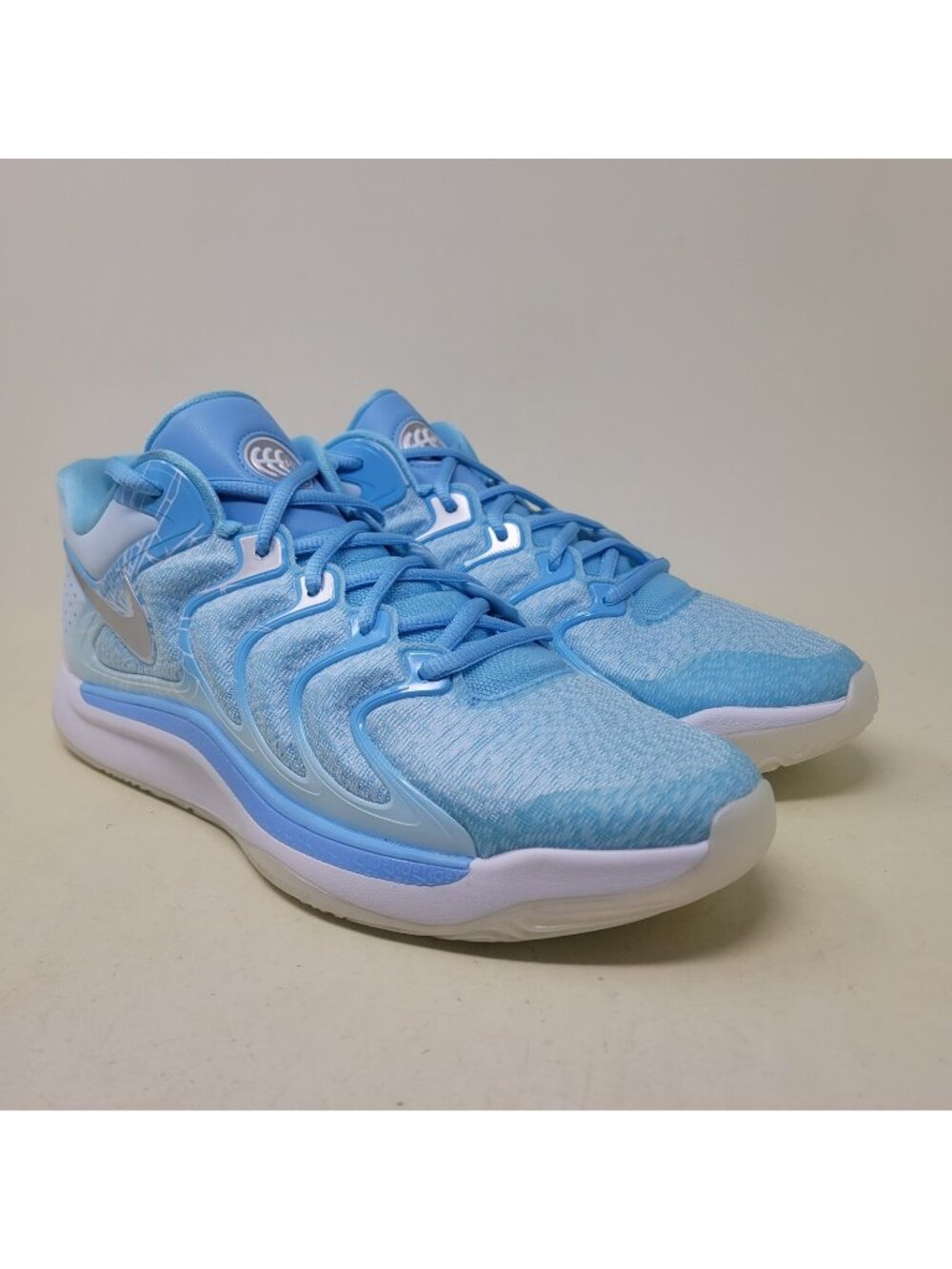 Nike KD 17 Christmas Basketball Sneakers Blue White FZ1525-400 Men's Size 9
